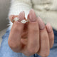 Diamond Statement Fashion Ring 1.10 ct TCW, Rose Gold 14K