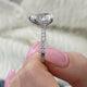 Solene Engagement Ring 2.35 Carat White Gold