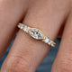 Diamond Stackable Fashion Ring 0.80 ct TCW, Yellow Gold 14K