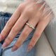 Diamond Stackable Fashion Ring 0.80 ct TCW, Yellow Gold 14K
