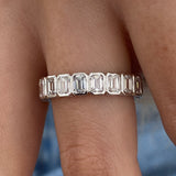Diamond Eternity 2.87 Carat White Gold 14K