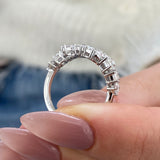Diamond Open Ring 1.3 ct White Gold