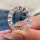 Diamond Eternity Ring 5 ct White Gold