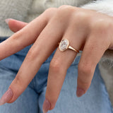 Solyn Ring 1 ct TCW , Solid Gold 14k