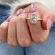 Solyn Ring 1 ct TCW , Solid Gold 14k