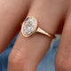 Solyn Ring 1 ct TCW , Solid Gold 14k