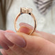 Arnala Ring 1 ct TCW , Solid Gold 14k