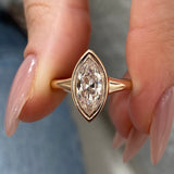 Arnala Ring 1 ct TCW , Solid Gold 14k