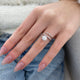 Véradore Ring 1 ct TCW , Solid Gold 14k