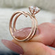 Elaris Diamond Engagement Ring Rose Gold