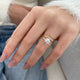 Éclavine Diamond Engagement Ring Yellow Gold