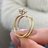 Éclavine Diamond Engagement Ring Yellow Gold