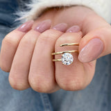 Éclavine Diamond Engagement Ring Yellow Gold