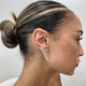 Diamond Chandelier Earrings 2.5 ct Rose Gold