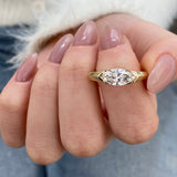 Orrélia Diamond Engagement Ring Rose Gold