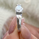 Lévoria Diamond Engagement Ring White Gold