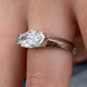 Lévoria Diamond Engagement Ring White Gold