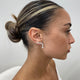 Diamond Drop Earrings 2.7 ct White Gold