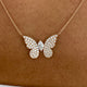 Diamond Pendant Necklace 1.2 ct Rose Gold