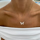 Diamond Pendant Necklace 1.2 ct Rose Gold