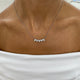 Diamond Pendant Necklace 1.2 ct White Gold
