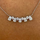 Diamond Pendant Necklace 1.2 ct White Gold