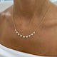 Diamond Pendant Necklace 0.8 ct Yellow Gold