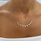 Diamond Pendant Necklace 0.8 ct Yellow Gold