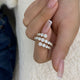 Ring 3.1ct TCW, 14K Gold