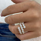 Ring 3.1ct TCW, 14K Gold