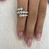 Ring 3.1ct TCW, 14K Gold