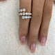 Ring 3.1ct TCW, 14K Gold