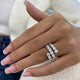 Ring 3.1ct TCW, 14K Gold
