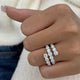 Ring 3.1ct TCW, 14K Gold
