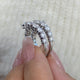 Ring 3.1ct TCW, 14K Gold