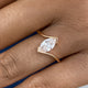 Diamond Solitaire Ring 0.8 ct Rose Gold