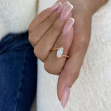Ring 0.9ct TCW, 14K Gold