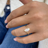 Ring 0.9ct TCW, 14K Gold