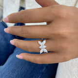 Ring 1.8ct TCW, 14K Gold
