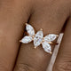 Diamond Cluster Ring 1.7 ct Rose Gold