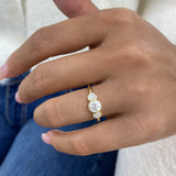 Ring 1ct TCW, 14K Gold
