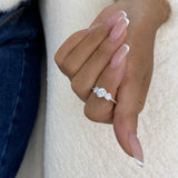 Ring 1.1ct TCW, 14K Gold