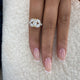Ring 2.9ct TCW, 14K Gold