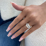 Ring 2.9ct TCW, 14K Gold