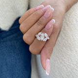Ring 2.9ct TCW, 14K Gold