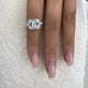 Ring 2.8ct TCW, 14K Gold
