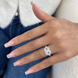 Ring 2.8ct TCW, 14K Gold