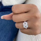 Ring 2.8ct TCW, 14K Gold