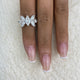 Ring 3.3ct TCW, 14K Gold