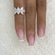 Ring 3.3ct TCW, 14K Gold
